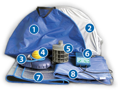 INFRARED SAUNA DOME DS689 Accessories